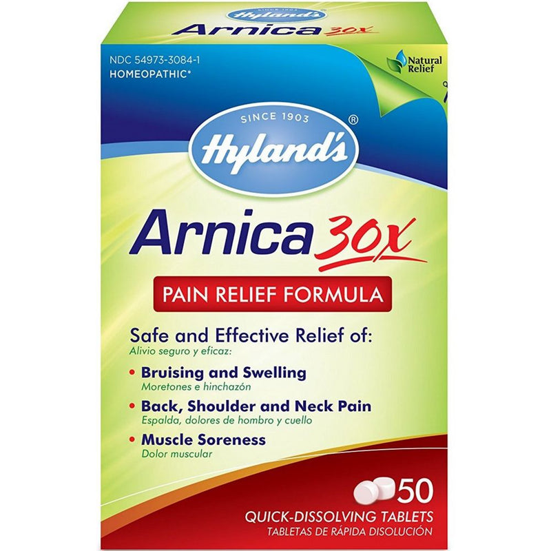 Hyland's Hyland's Arnica 30X, Pain Relief Formula, Quick-Dissolving Tablets Health & Beauty