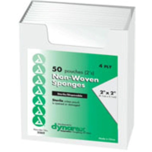 Dynarex Dynarex Gauze Sponges Non-Woven Sterile -2 Inx2 In - 4 Ply 2'S Health & Beauty