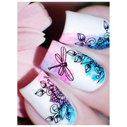 UberChic Beauty Whimsical By Nature-01 Stamping Plate