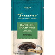Teeccino Dandelion Mocha Mint Herbal Coffee Herbal Coffee