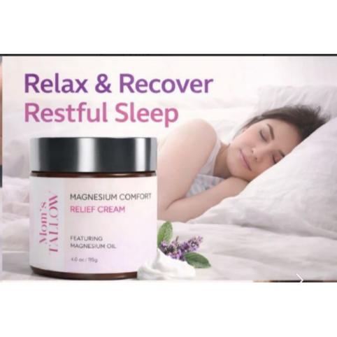 Mom’s Tallow Magnesium Comfort Relief Cream