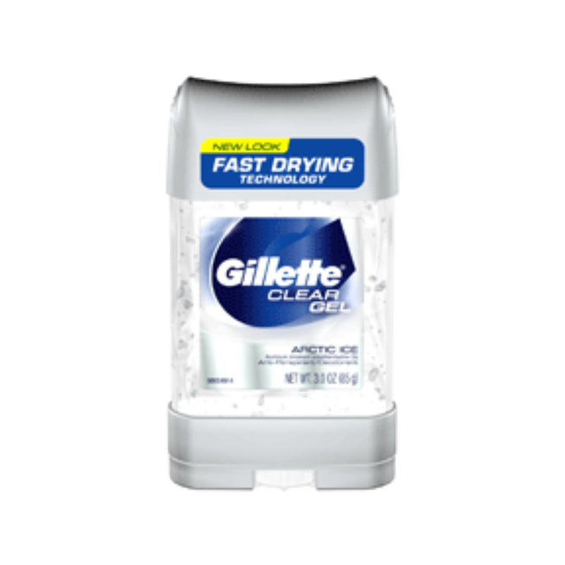Gillette Gillette 3X Clear Gel Antiperspirant Deodorant, Arctic Ice - 3 Oz Deodorant White Smoke