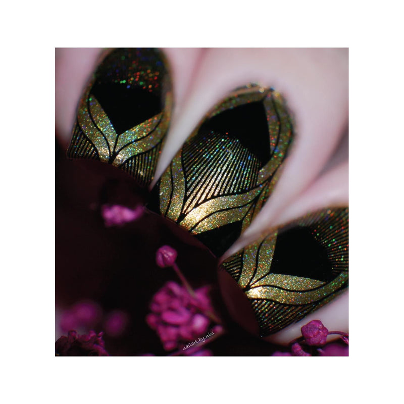 UberChic Beauty Art Deco Glam Stamping Plate