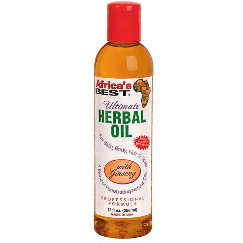 Africa's Best Africa's Best Ultimate Herbal Oil - 12 Fl Oz Hair Care