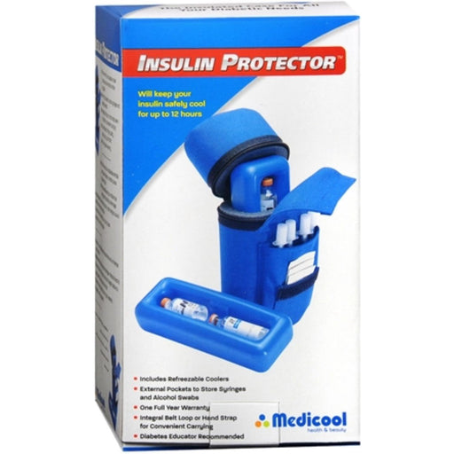 Medicool Medicool Insulin Protector Case Blue Health Care White Smoke