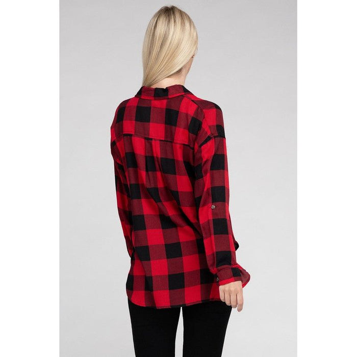 Classic Plaid Flannel Shirt