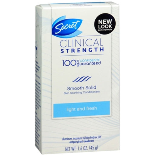 Secret Secret Clinical Strength Light And Fresh Soft Solid Antiperspirant & Deodorant 1.6 oz Deodorant