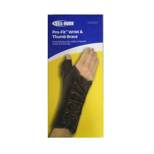 0 Brace Wrist Thumb Univ Left Pro Fit Ds Wall Jacks & Braces