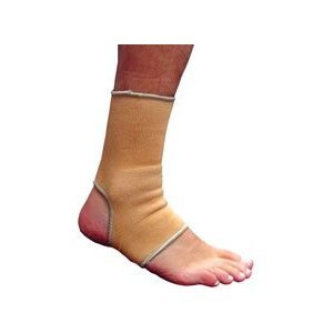 0 Elastic Ankle Support In Beige, Medium Plant Cages & Supports