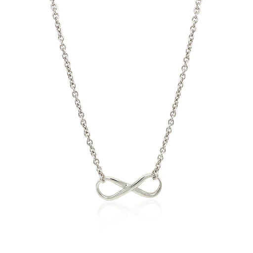 Bids.com Sterling Silver Infinity Symbol Necklace Necklaces