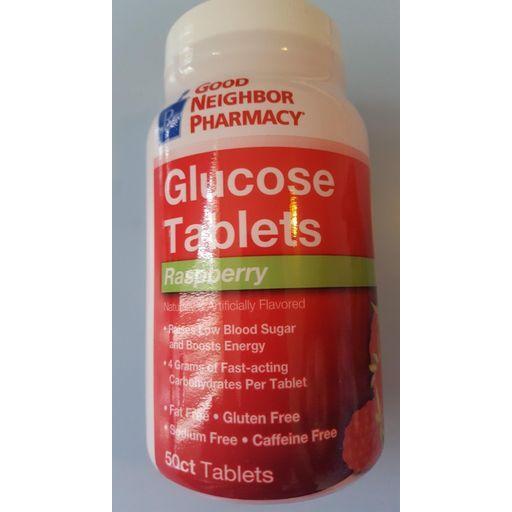GNP GNP Glucose Tab Raspberry 50ct Health & Beauty
