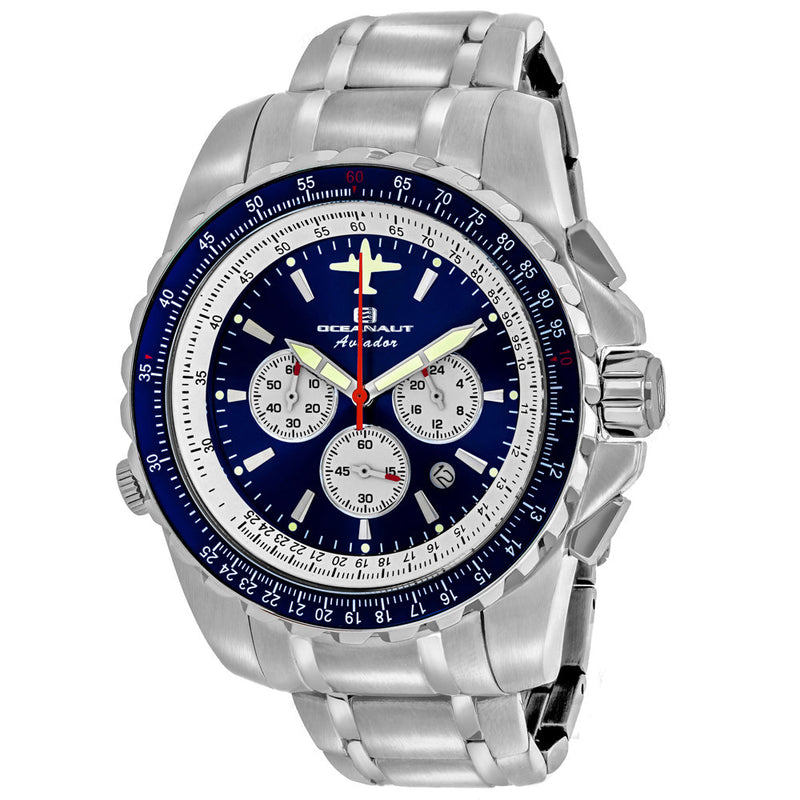 Bids.com Oceanaut Men's Aviador Pilot Watches