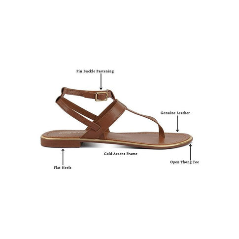 Irene Flat Thong Sandals