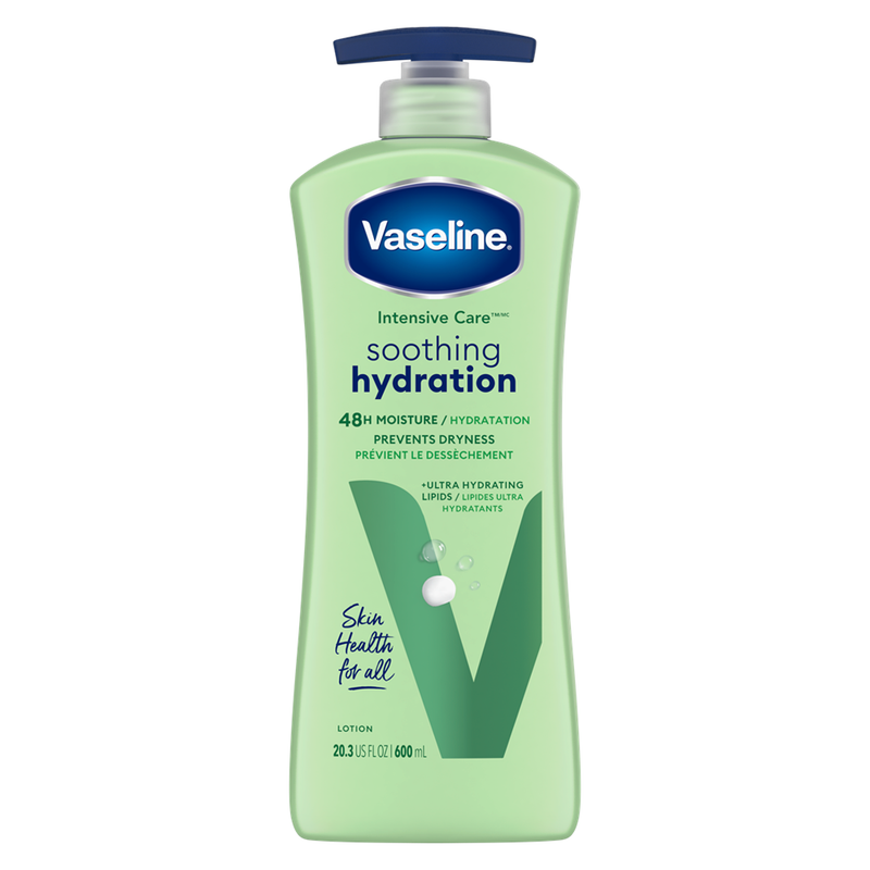 Vaseline Vaseline Intensive Care Soothing Hydration Body Lotion, Aloe, 20.3 Oz Lotion & Moisturizer