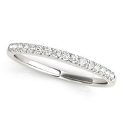 Bids.com 14k White Gold Diamond Scalloped Set Wedding Band (1/6 cttw) Rings