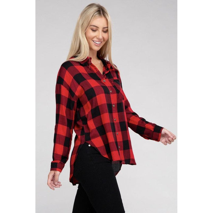 Classic Plaid Flannel Shirt