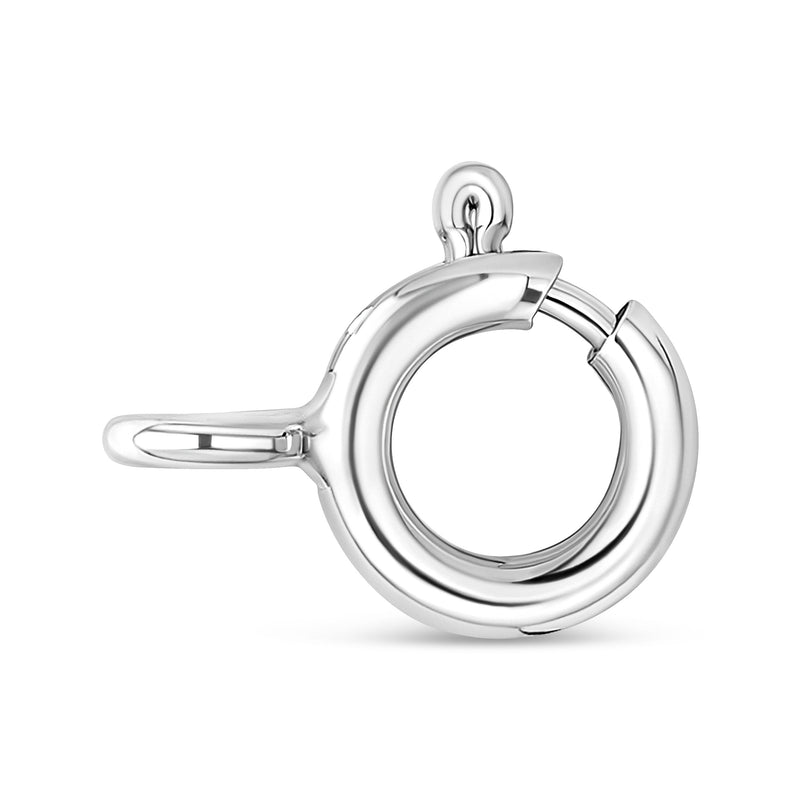 Bids.com 10K White Gold 1/4 Cttw Bezel-Set Round Diamond Solitaire Floral Pendant 18" Necklace (I-J Color, SI2-I1 Clarity) Necklaces