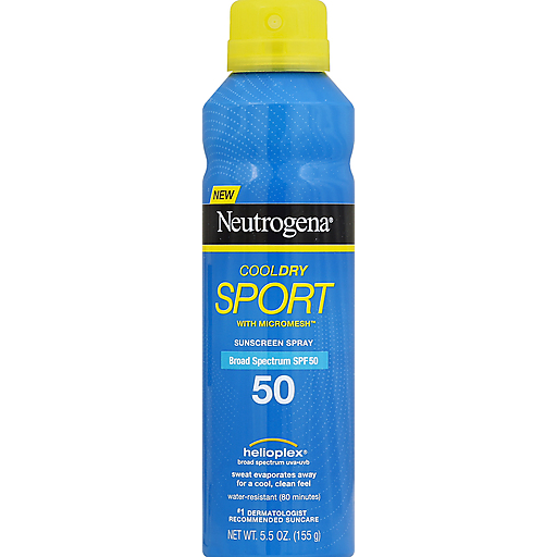 Neutrogena Neutrogena CoolDry Sport Sunscreen Spray SPF 50 – 5.5 Oz Health & Beauty