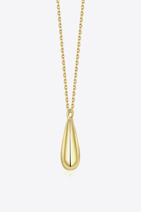 18K Gold-Plated Pendant Necklace