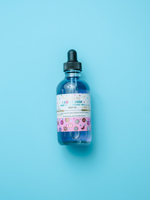 Aminnah "I Donut Know What I'Ll Do Without You!" Body Oil