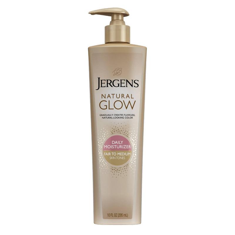 Jergens Jergens Natural Glow Daily Moisturizer, Fair To Medium Skin Tones 10 Oz Lotion & Moisturizer
