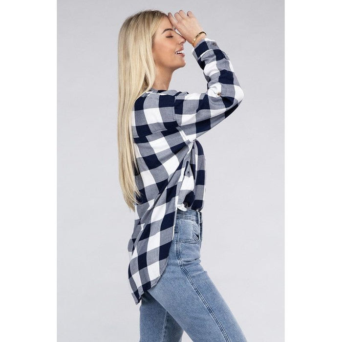 Classic Plaid Flannel Shirt