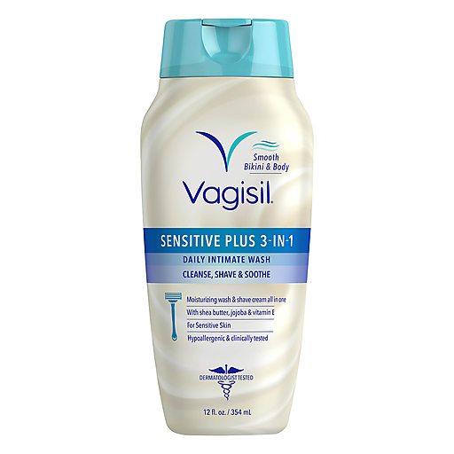 Vagisil Vagisil Sensitive Plus Daily Intimate Wash - 12oz Health & Beauty White Smoke