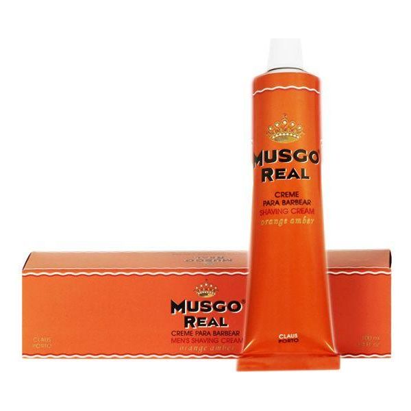 Musgo Real Orange Amber Shave Cream 3.4oz (Old Packaging)