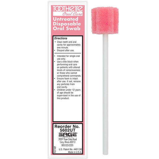 Toothette Toothette Disposable Oral Swab Oral Care
