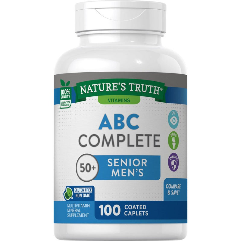 Nature's Truth Nature's Truth ABC Complete Senior Men's Multivitamin Vitamins & Supplements