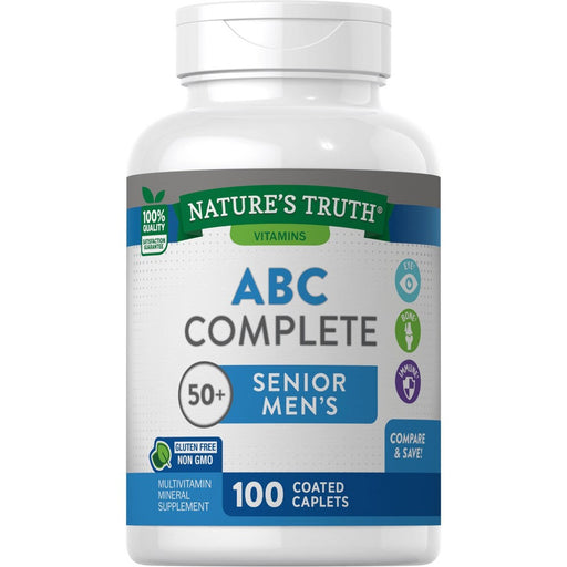 Nature's Truth Nature's Truth ABC Complete Senior Men's Multivitamin Vitamins & Supplements
