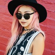 zeroUV Women's Indie Round Metal Laser Cut Mesh Cat Eye 9432 Sunglasses