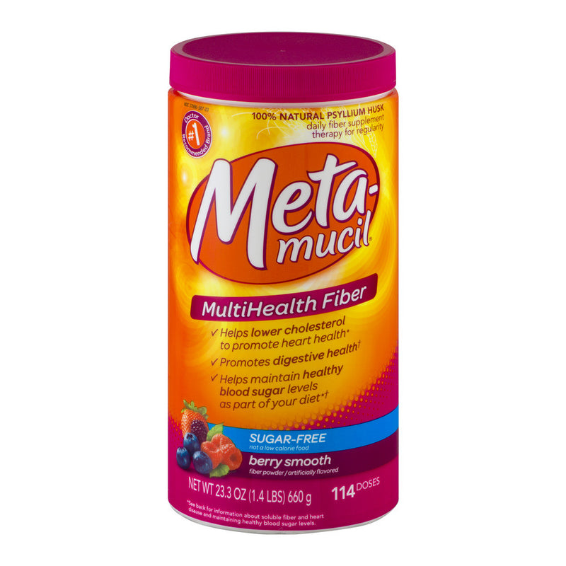 Metamucil Metamucil Berry Smooth Sugar Free Psyllium Fiber Health & Beauty Brown