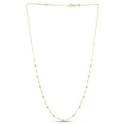 Bids.com 14k Yellow Gold Bead Necklace Necklaces