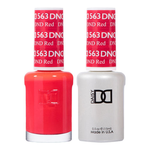 DND Red #563 - DND Gel Duo 0.5oz
