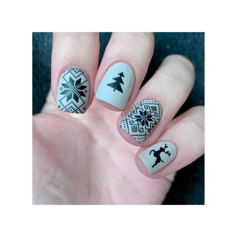 UberChic Beauty The Ultimate DIY Sweater Stamping Plate
