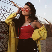 zeroUV Retro Fashion Round Color Tone Colors Flat Lens Sunglasses C437 Sunglasses