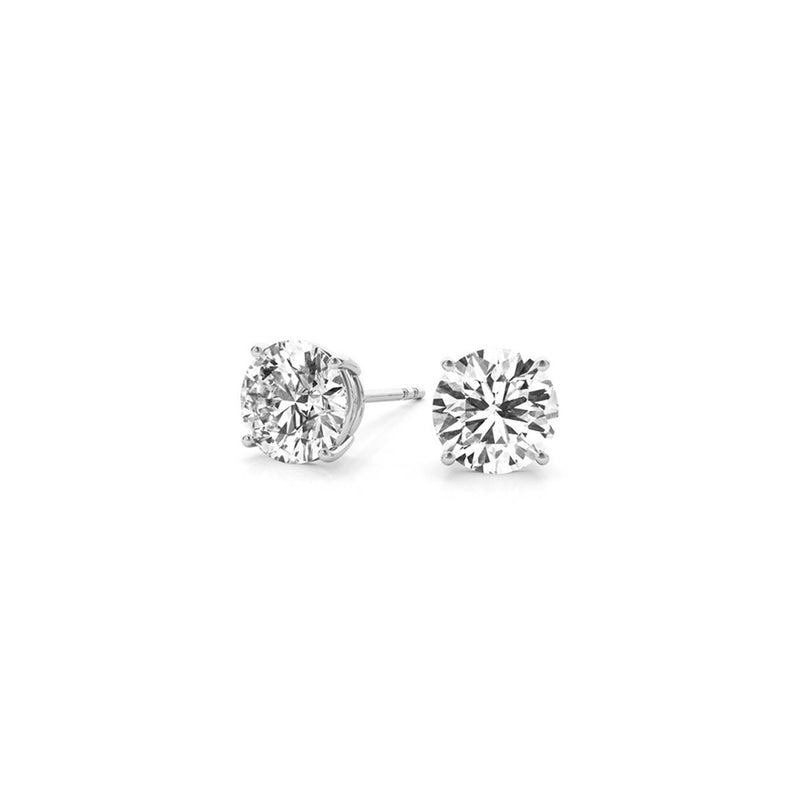 Bids.com 2 cttw Certified IGI Lab Grown Round Diamond Stud Earrings 14k White Gold (G/VS2) Earrings