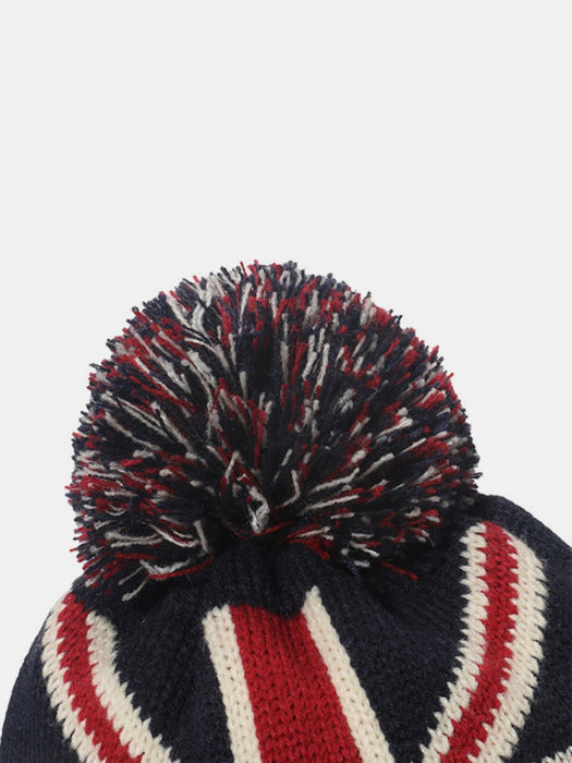 US Flag Knit Hat