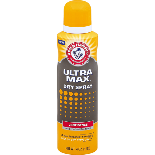 Arm & Hammer Arm & Hammer Ultra Max Dry Spray Antiperspirant Deodorant Deodorant Orange