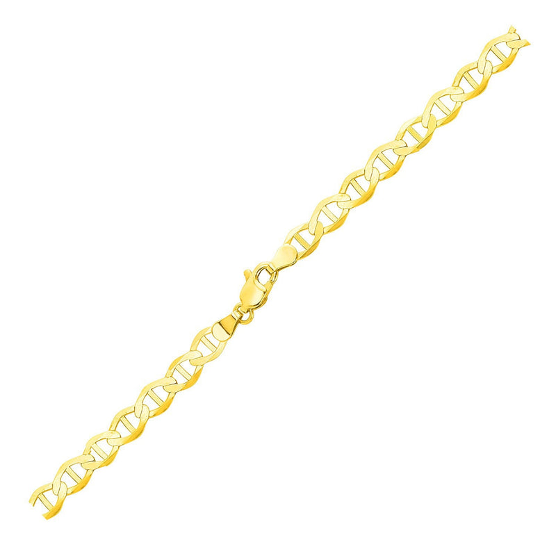 Bids.com 5.5mm 10k Yellow Gold Mariner Link Chain Necklaces