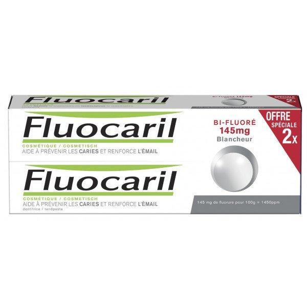 Fluocaril Fluocaril Dentifrice 2x75 Ml Bi-fluoré 145mg Blancheur Cosmetics