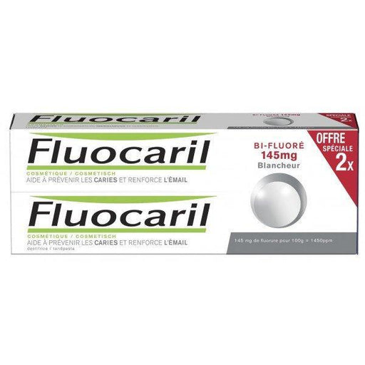 Fluocaril Fluocaril Dentifrice 2x75 Ml Bi-fluoré 145mg Blancheur Cosmetics