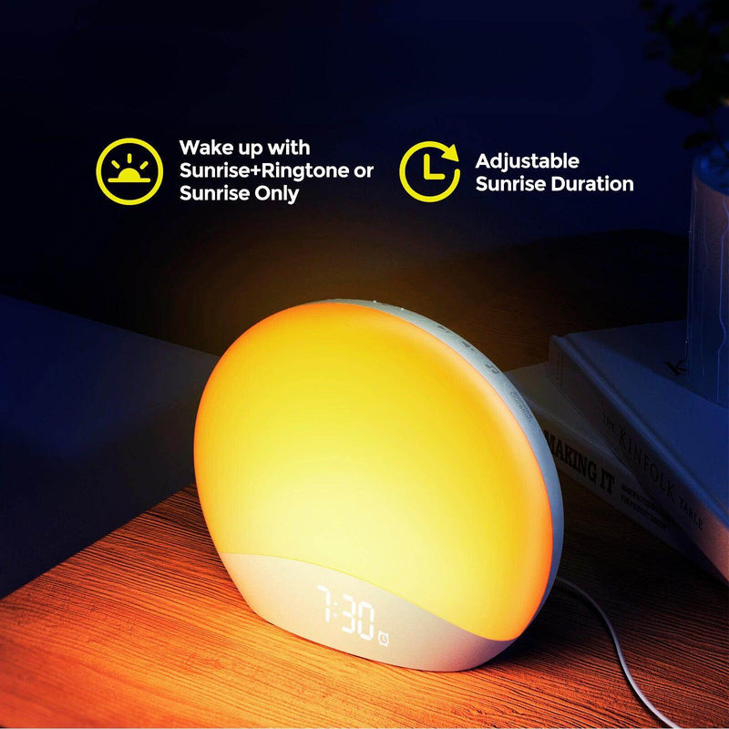 SmartPursue™ Sunrise Alarm Clock Alarm Clocks
