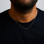 Bids.com Unisex Solid 14K Yellow Gold 1.5mm Paperclip Chain Necklace - 18 Inches Necklaces