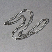 Bids.com 14k White Gold Bold Paperclip Chain (4.2 mm) Necklaces