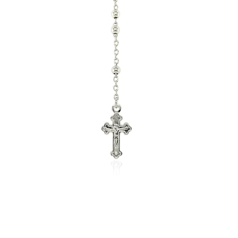 Bids.com Fine Rosary Chain and Bead Necklace in Sterling Silver Necklaces