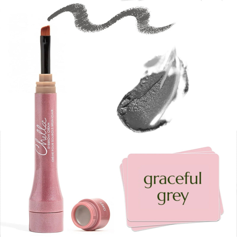 Chella eyebrow cream Brow & Eye White Smoke Graceful Grey