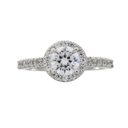 Bids.com Cubic Zirconium Ring Sterling Silver Rings