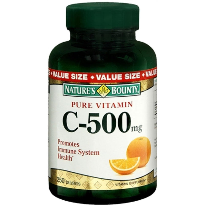 Nature's Bounty Nature's Bounty Vitamin C-500 Mg Supplement - 250 Tablets Vitamins & Supplements